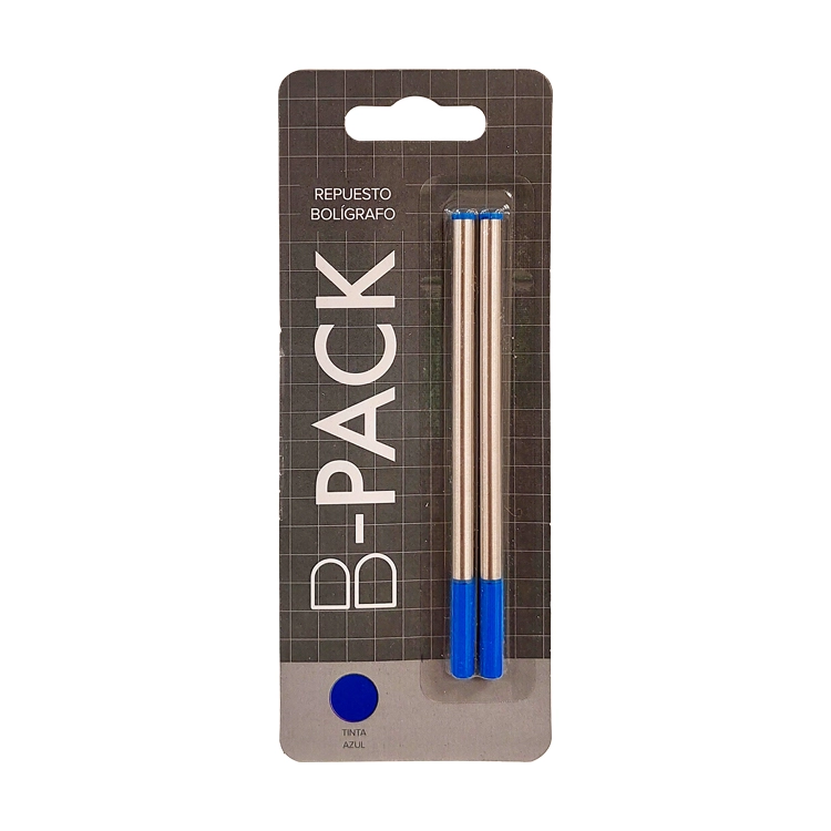Repuesto Boligrafo B-Pack FW Azul Estandar Blister x 2 Art.201441